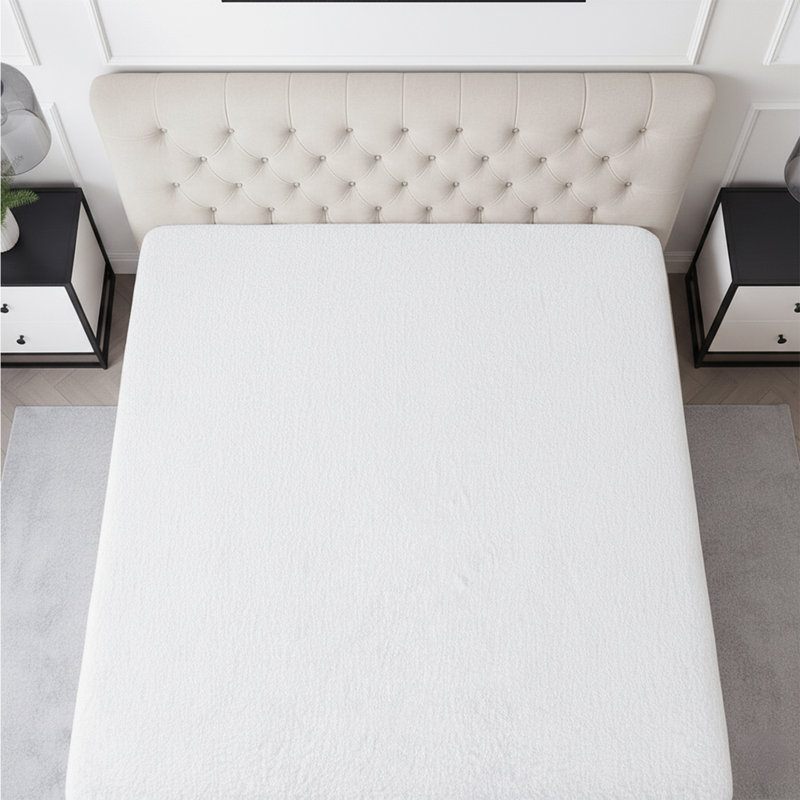 Waterproof Terry Mattress Protector Case Pack, Single 