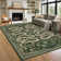 Snakes Machine Washable Area Rug Non Slip Wild Life Serpent Print Rug Low Pile Aesthetics Carpet for Living Room Bedroom Office