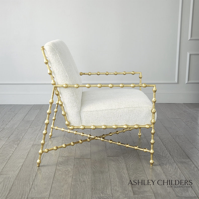 Elder Lounge Chair-Gold Leaf-Avoletta