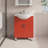 Casselton 24'' Free Standing Single Euro-Style Bathroom Vanity with Ceramic Top
