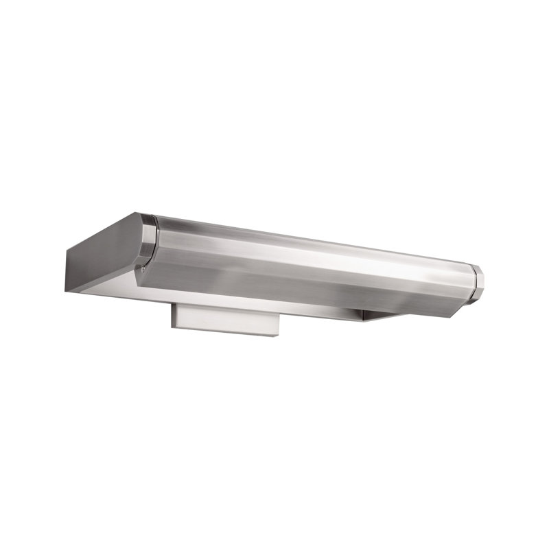 10'' Dimmable LED Wall Mounted Picture Light, 17", Brushed Nickel