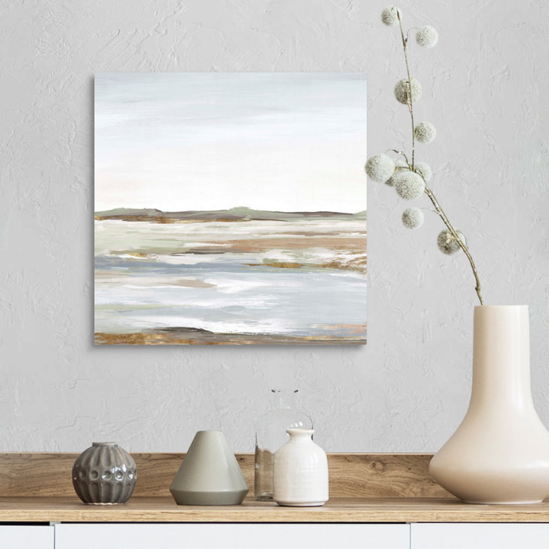 «Vastness I» par Eva Watts - reproduction d'art, Toile tendue, H 16 po x l 16 po, Sans cadre