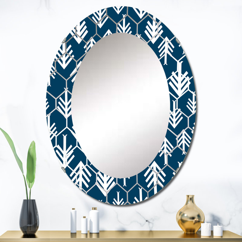Miroir mural bohémien, 36 po x 24 po