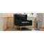 Chaise d'appoint moderne en velours avec structure et coussin en fer-120922552