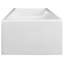 Fireclay Palermo Front Reversible 36" L x 18" W Double Basin Farmhouse/Apron Kitchen Sink with Sink Grid