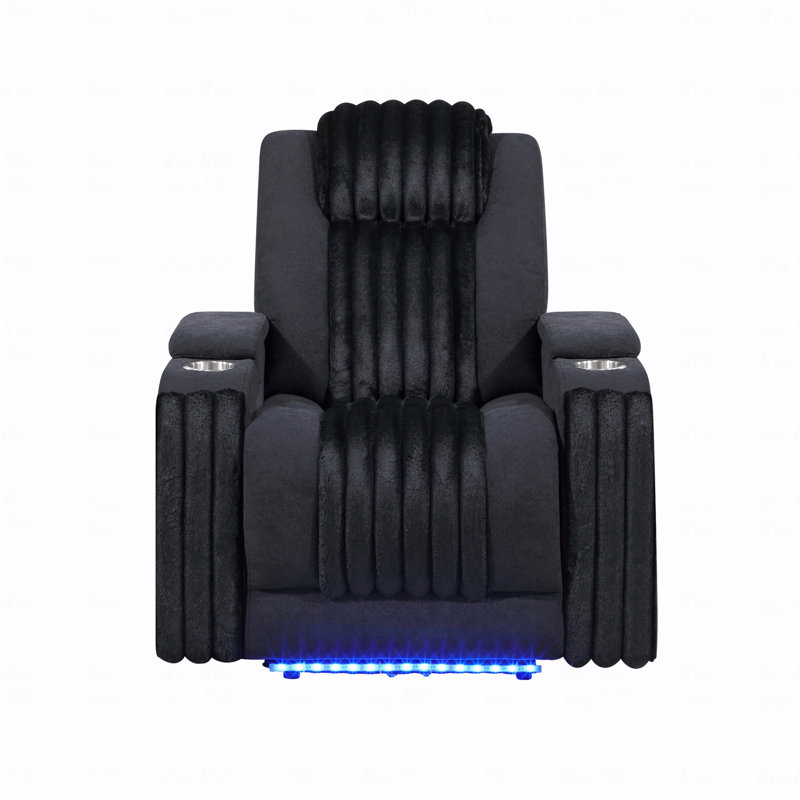 Black Power avec fonction inclinable avec appui-tête électrique et DEL