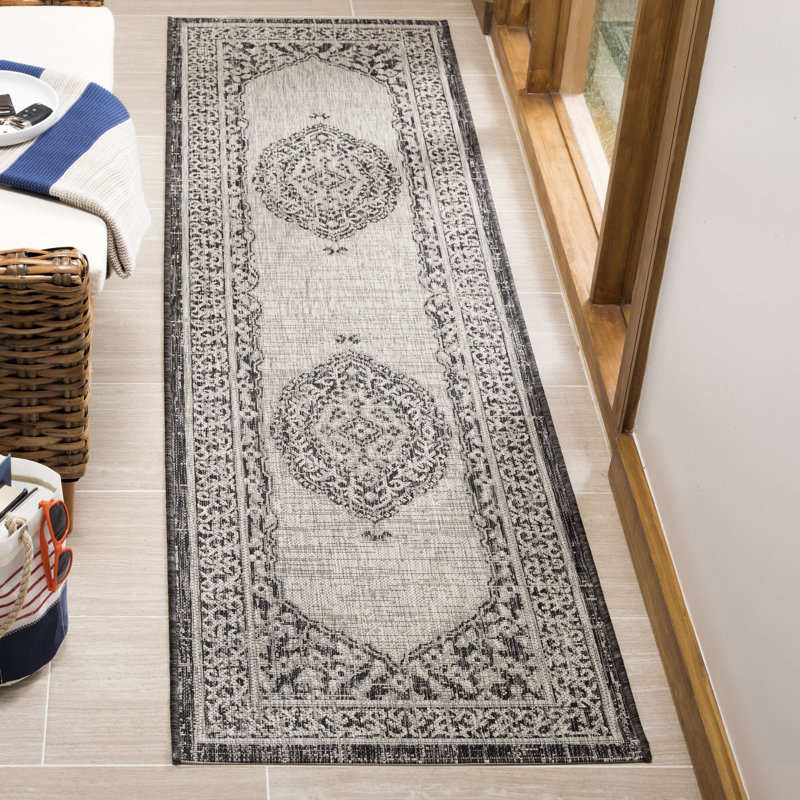 Tapis d'intérieur / extérieur performance Amedee, Tapis de couloir 2 pi 3 po x 8 pi