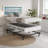 Likins 4 Inch Metal Box Spring with Frabric Cover, Easy Assembly-619314354