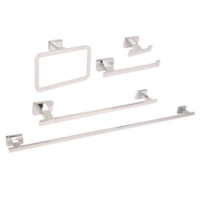 4 - Piece Bathroom Hardware Set