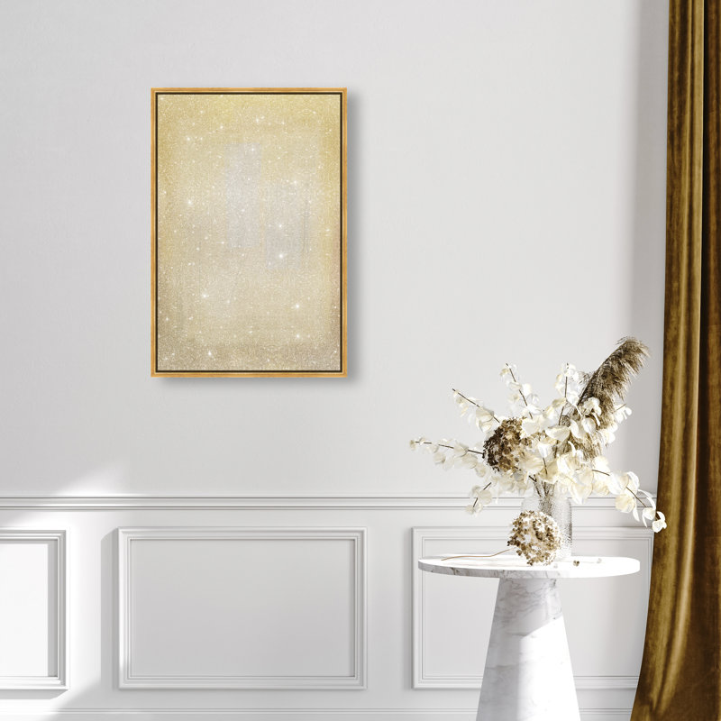 Golden Haze Print by Oliver Gal, 31" H x 21" W, Gold Floater Frame