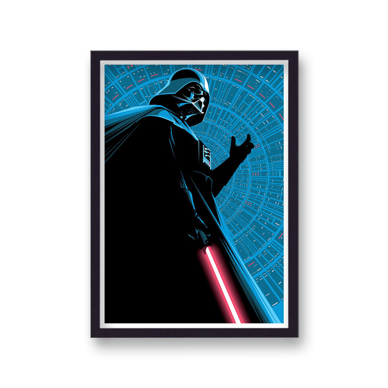 Darth Vader Reimagined Movie Poster - Single Picture Frame Print