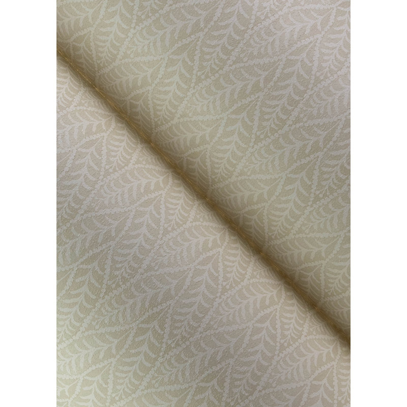 Papier peint feuilles de coleus, Beige
