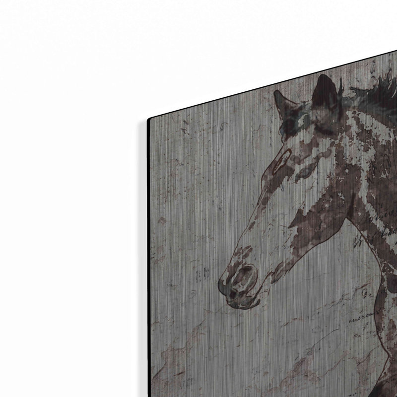"Cheval au galop 2" par Irena Orlov, H 12 po x l 12 po
