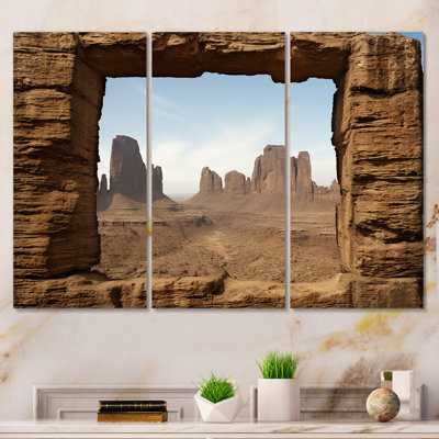 Fenêtres de Canyon aux États-Unis - Canyon et désert, art mural