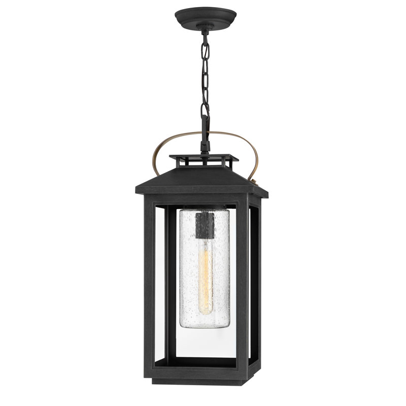 Medium Hanging Lantern, Black
