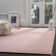 Ewen Hand Loomed Wool/Cotton Solid Color Rug in Light Pink