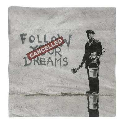 Serviette de table annulée « Follow Your Dreams »