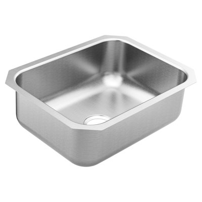 1800 Series 23.5 L x 18.25 W Undermount Single Bowl Stainless Steel Kitchen Sink