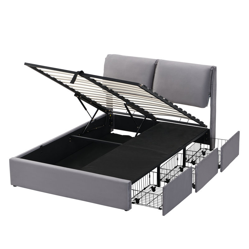 Upholstered Bed, Double (4'6)