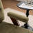 Mid Century Upholstered Arm Accent Chair with Solid Wood Legs-1890899082