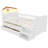 Low Loft Bed with LED Lights-678574083
