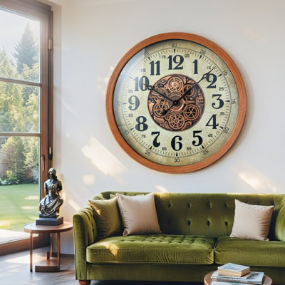 Solid Wood Wall Clock