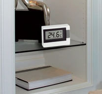 3.9cm Wireless Thermometer, White