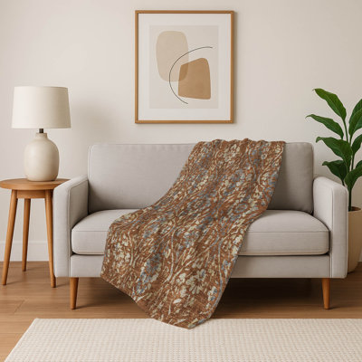 Jeté floral Sherpa ASB868 Addison