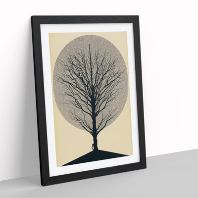 Antique Tree No.6 - Single Picture Frame Print