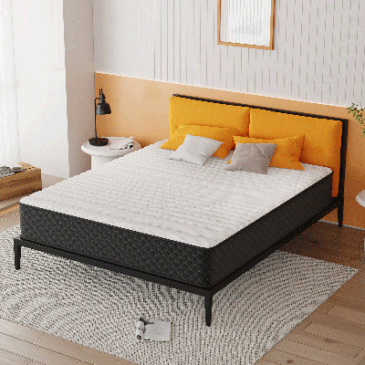 Matelas hybride moyen Alwyn Home Innerspring Matress