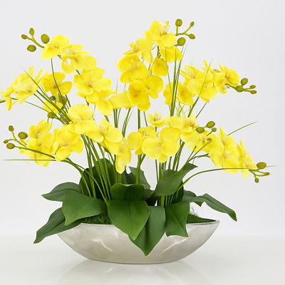 8 Stems Real Touch Phalaenopsis Orchid Arrangement
