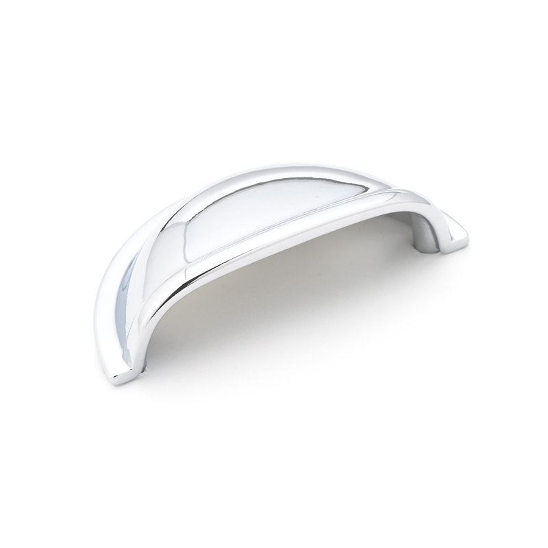 Expression 3" Center to Center Cup/Bin Pull, Chrome