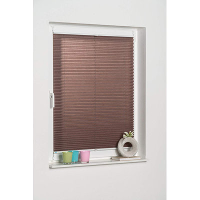 Cordless Semi Sheer Pleated Shade