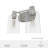 Hunter Lochemeade Noble Bronze 2 Light Vanity Wall Light Fixture-66692182-66692183