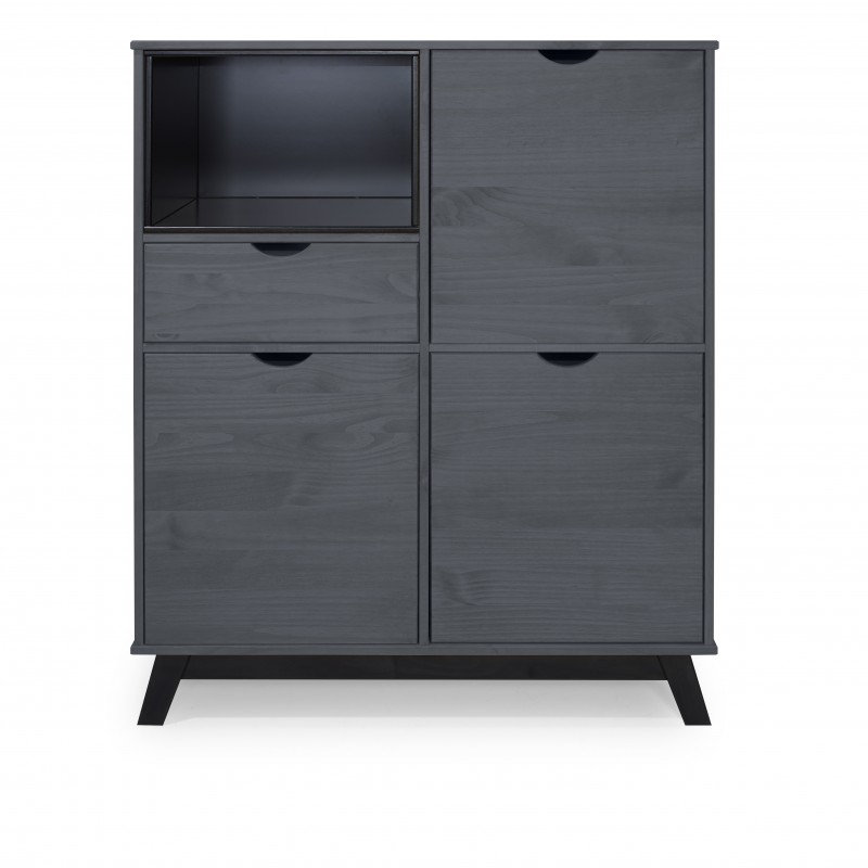 Alaisa 96cm Sideboard, Grey