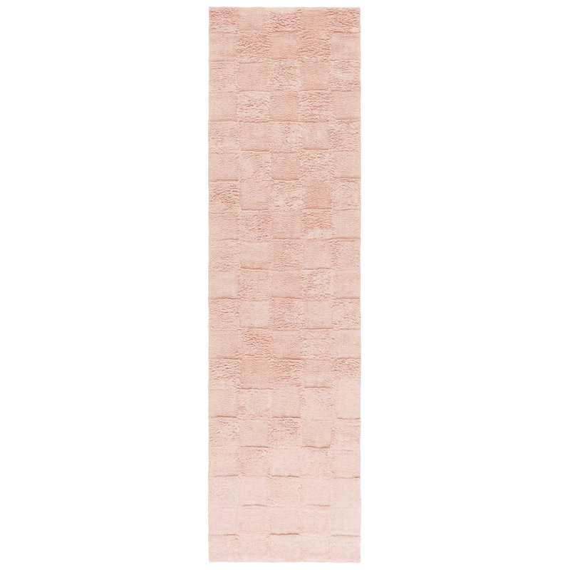 Tapis rose Easy Care 222, Tapis de couloir 2 pi 3 po x 9 pi