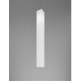 Tubes Suspension 60 White Glossy Matt Nickel E26 Ul