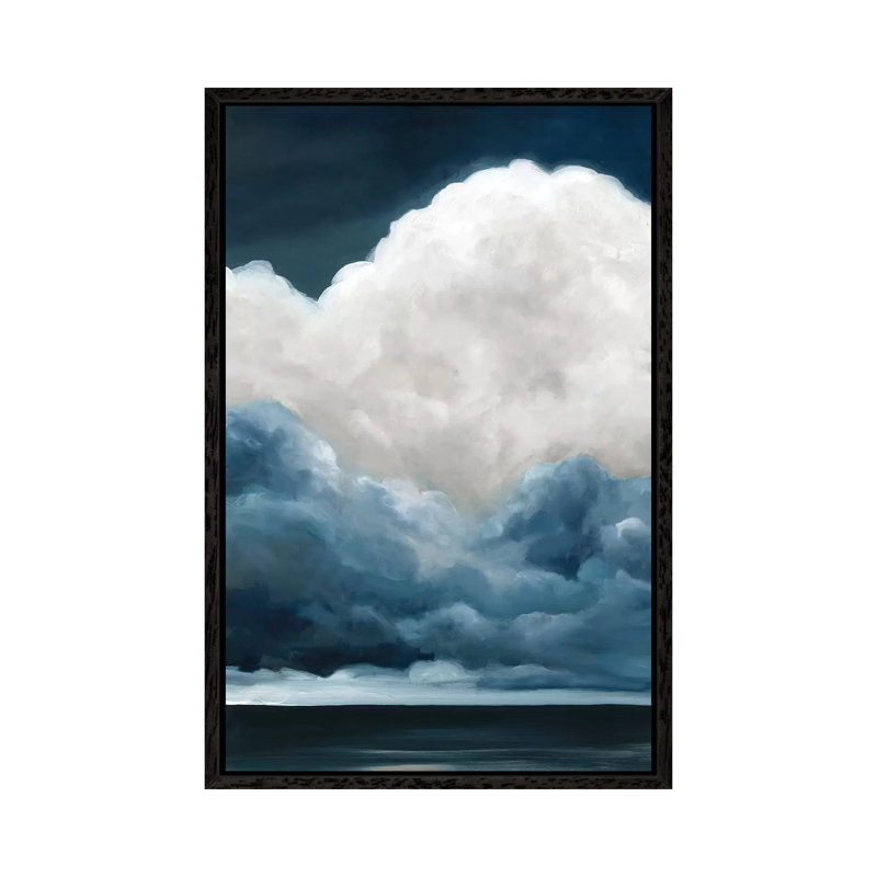 Nature's Drama II 1 Piece Wall Art on Canvas, 152.5 cm H x 101.5 cm W, Black Framed Canvas
