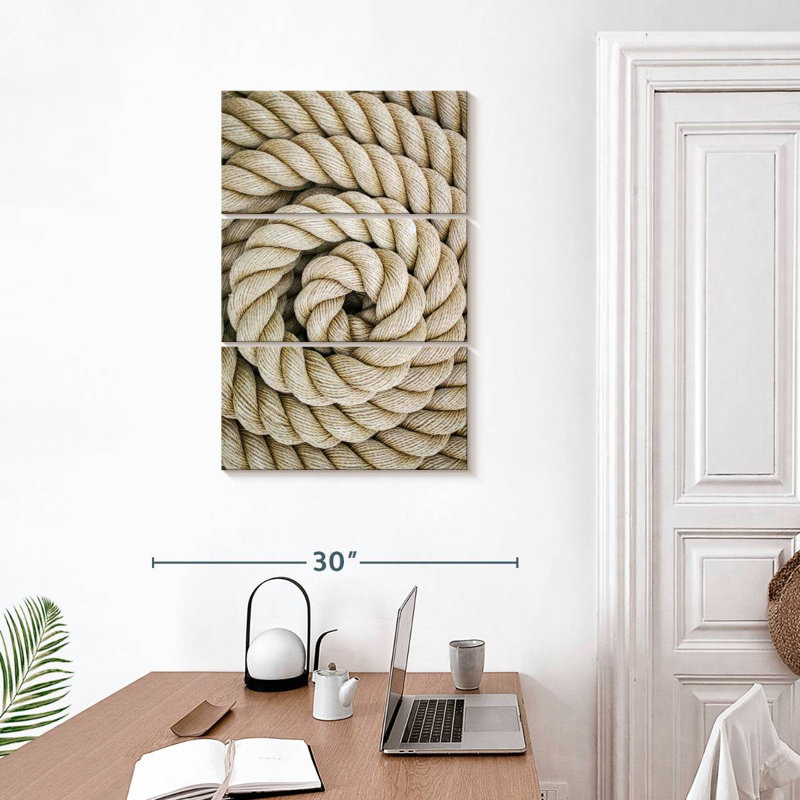 Spiral Rope, 32" H x 20" W
