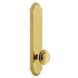 Grandeur Arc Tall Plate Double Dummy with Circulaire Door Knob