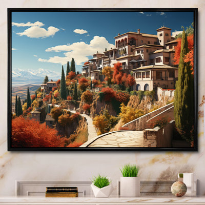 «Espagne Granadas Albaicn Districtin I», reproduction sur toile