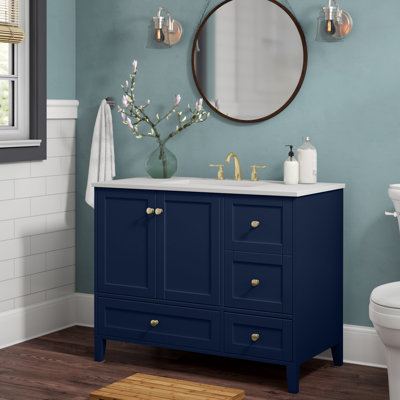 Ensemble de meuble-lavabo simple 42 po Selma