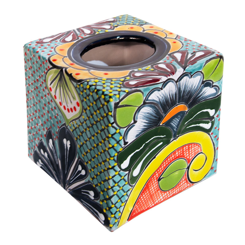 Couvercle de boîte à mouchoirs Talavera 