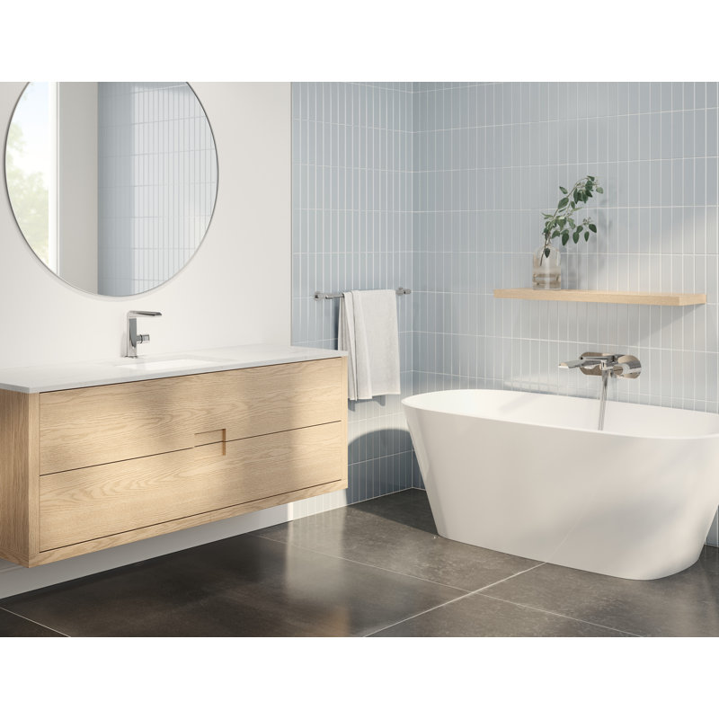 Mélangeur de lavabo à poignée simple Parabola, Chrome