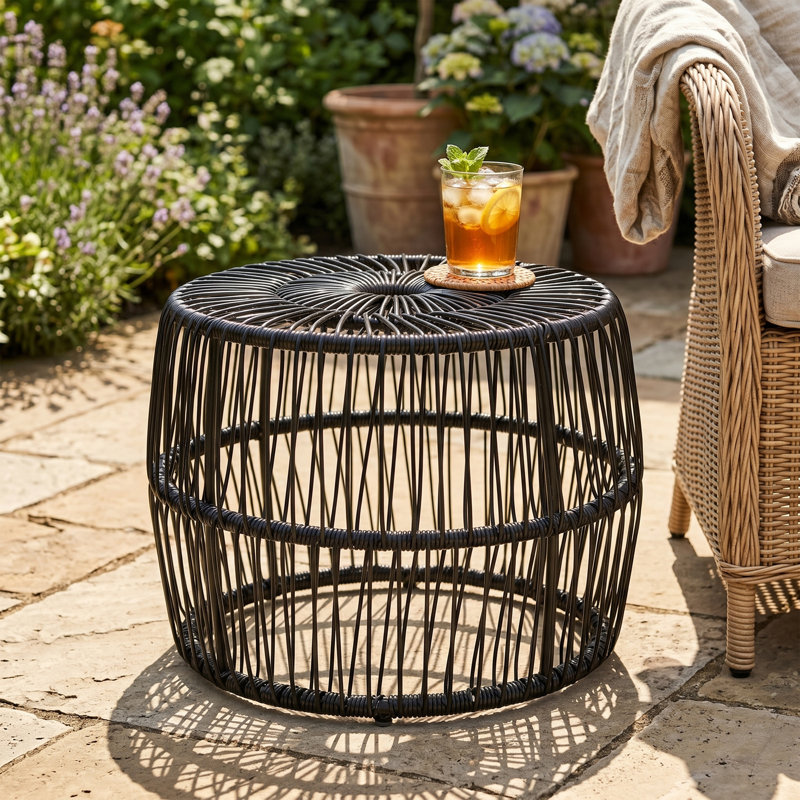 Twickenham Outdoor Coffee Table, Black