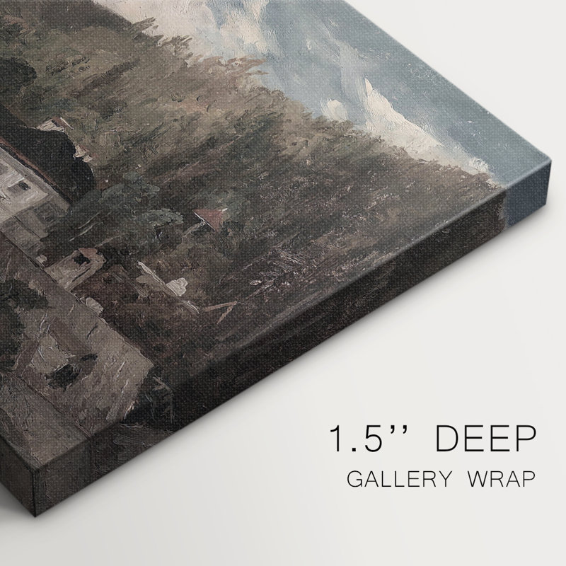 Paysages rétro-DCCDXI -Galerie enveloppée Cavas, 18 x 27
