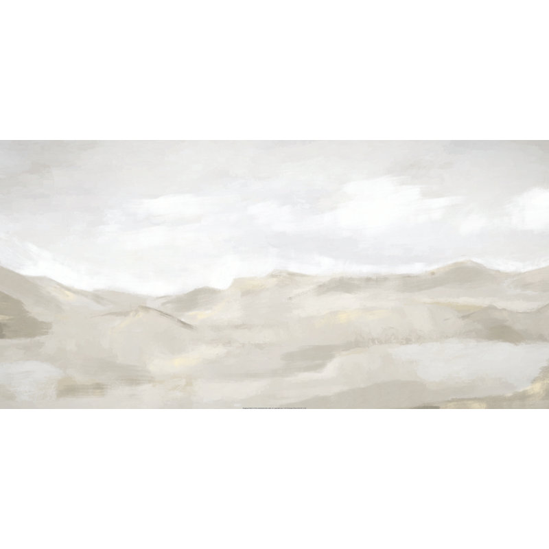 Neutral Abstract - Painting Print, 81cm H x 122cm W, Wrapped Canvas