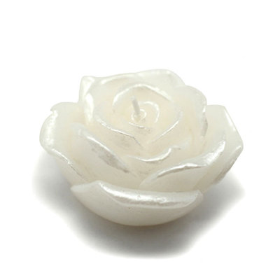 Bougie flottante rose non parfumée