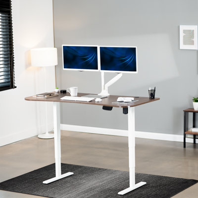 63" x 32" Electric Desk with Touch Screen Memory Controller, 2E1B Series