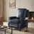 Genuine Leather Navy